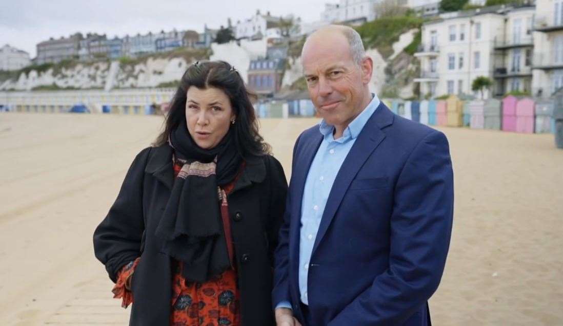 Kirstie Allsopp and Phil Spencer kicked off their new series in Thanet. Picture: Channel 4