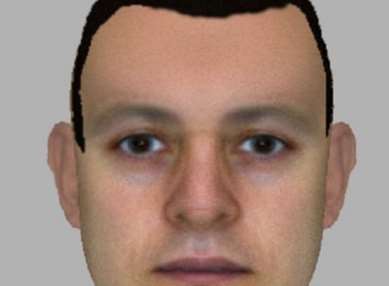 The e-fit released by Kent Police