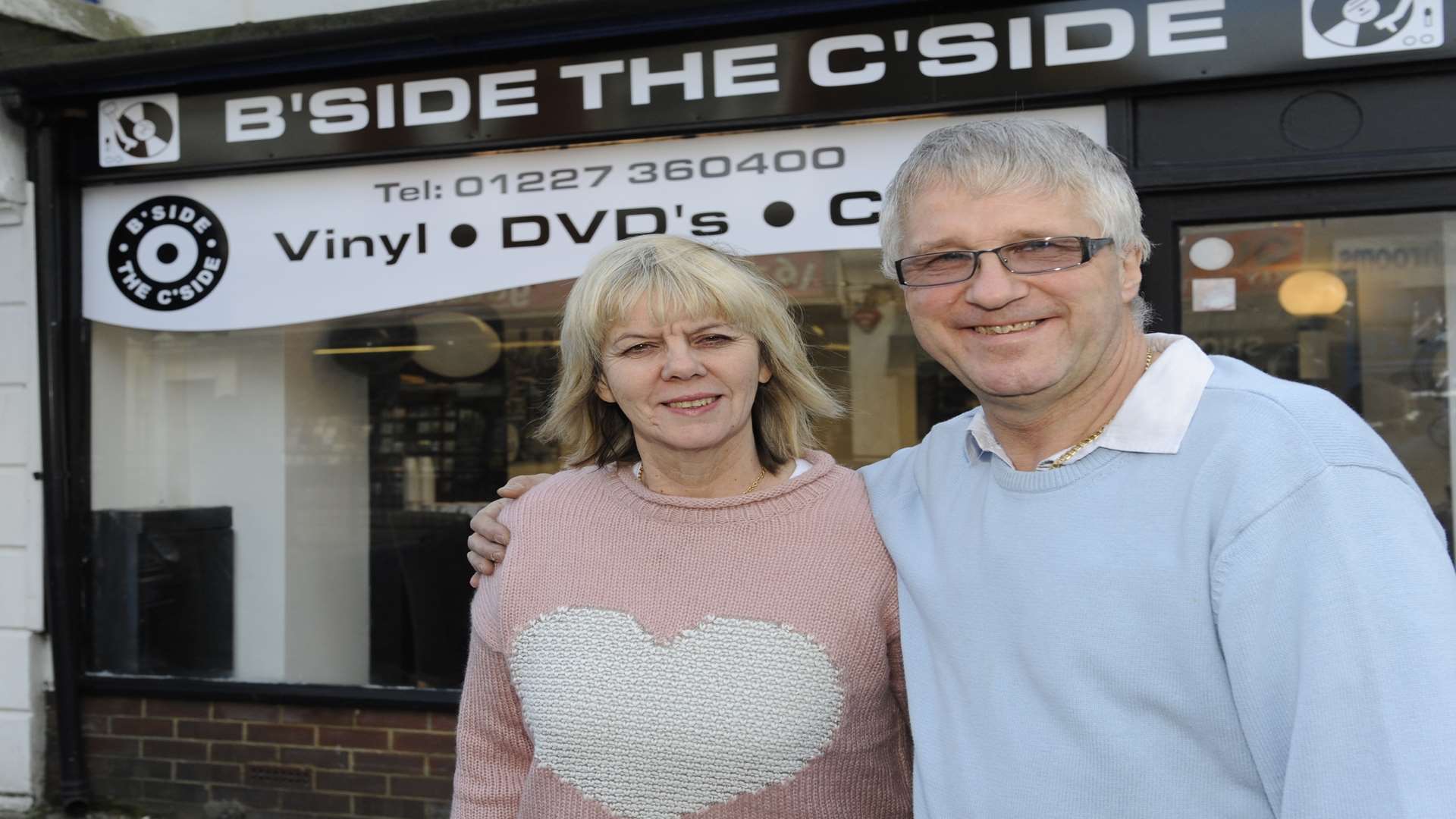B-Side the Seaside shop - owners Chris and Oz Eastman