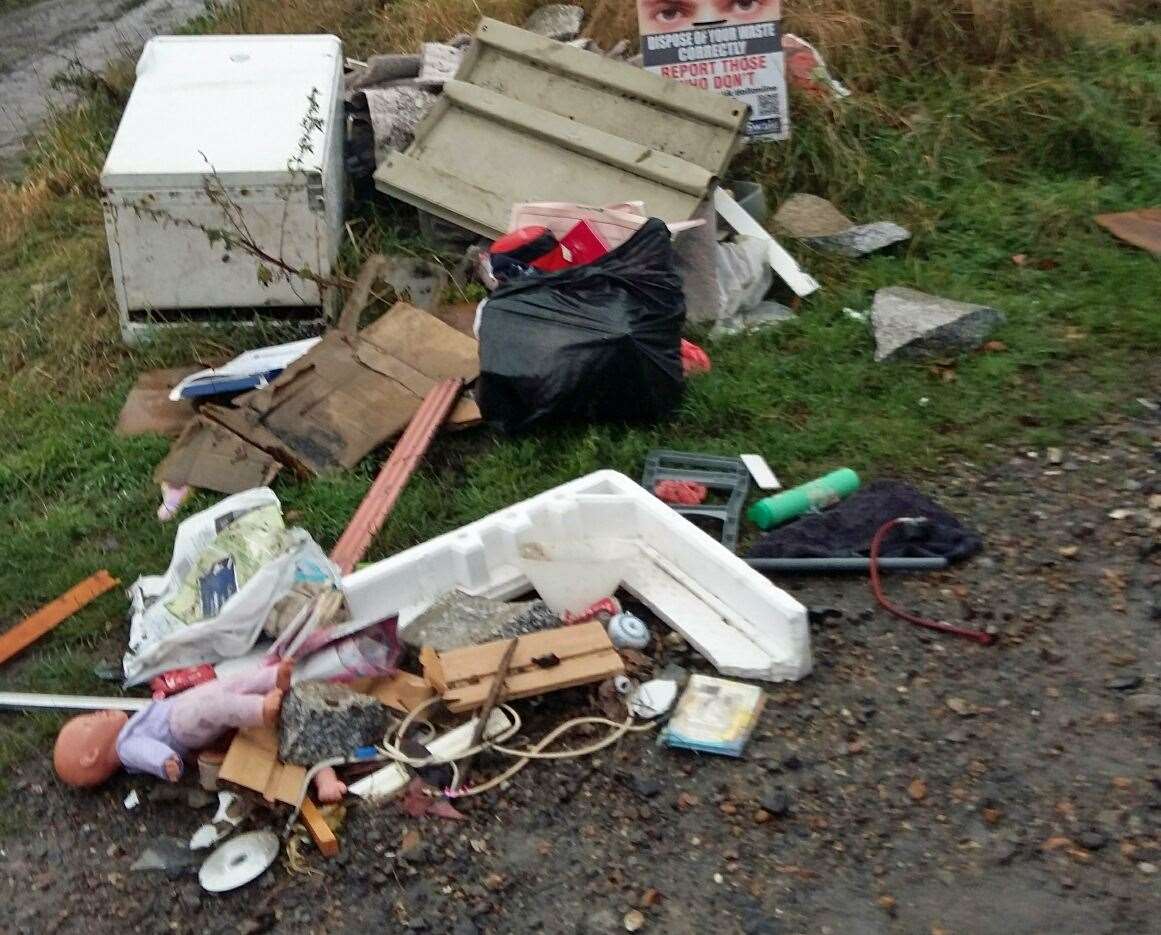 Swale Borough Council want to tackle fly-tipping in the district. Picture: Swale Borough Council