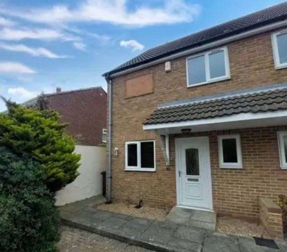 This £1,300pcm semi-detached three-bed was the cheapest house we could find available for rent in Broadstairs. Picture: Zoopla