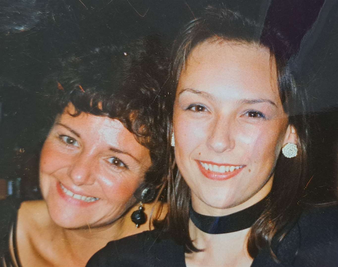 From left: Nicola Jordan and Kent Online senior news editor Nikki White, pictured at an Emap awards ceremony about 1993/94. The pair have worked with each other on and off for about 30 years at different media organisations