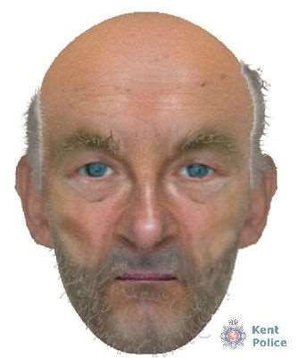 Police have released this computer generated image of a man found dead in Canterbury