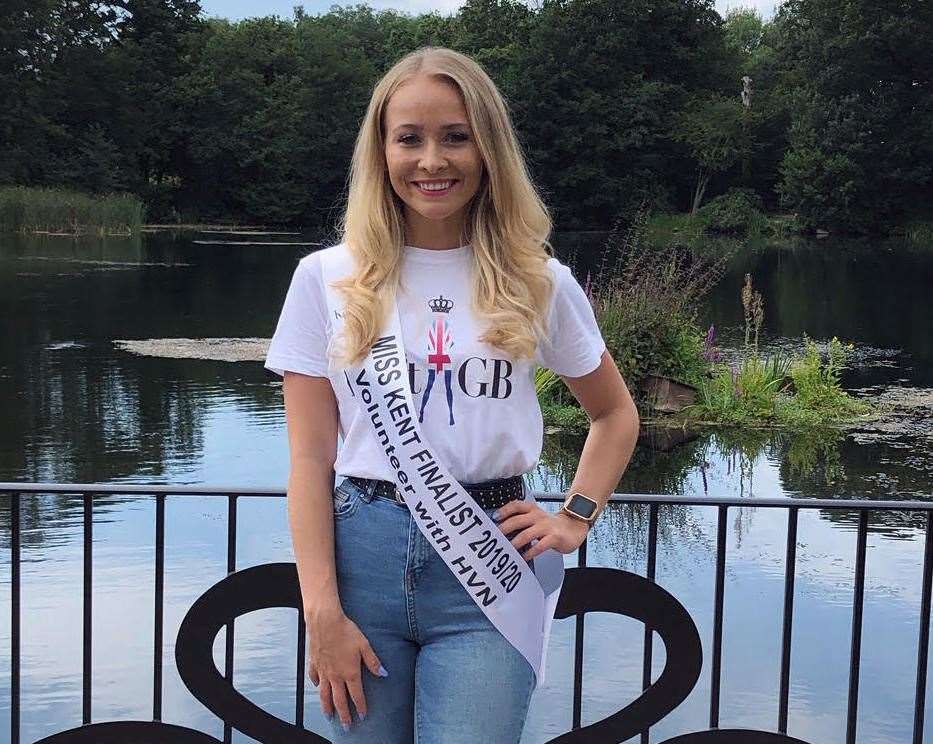Zoe Hetherington, from Harrietsham, is a finalist in the Miss Kent GB 2019 regional competition (14946968)