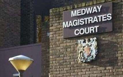 He appeared at Medway Magistrates’ Court on Tuesday