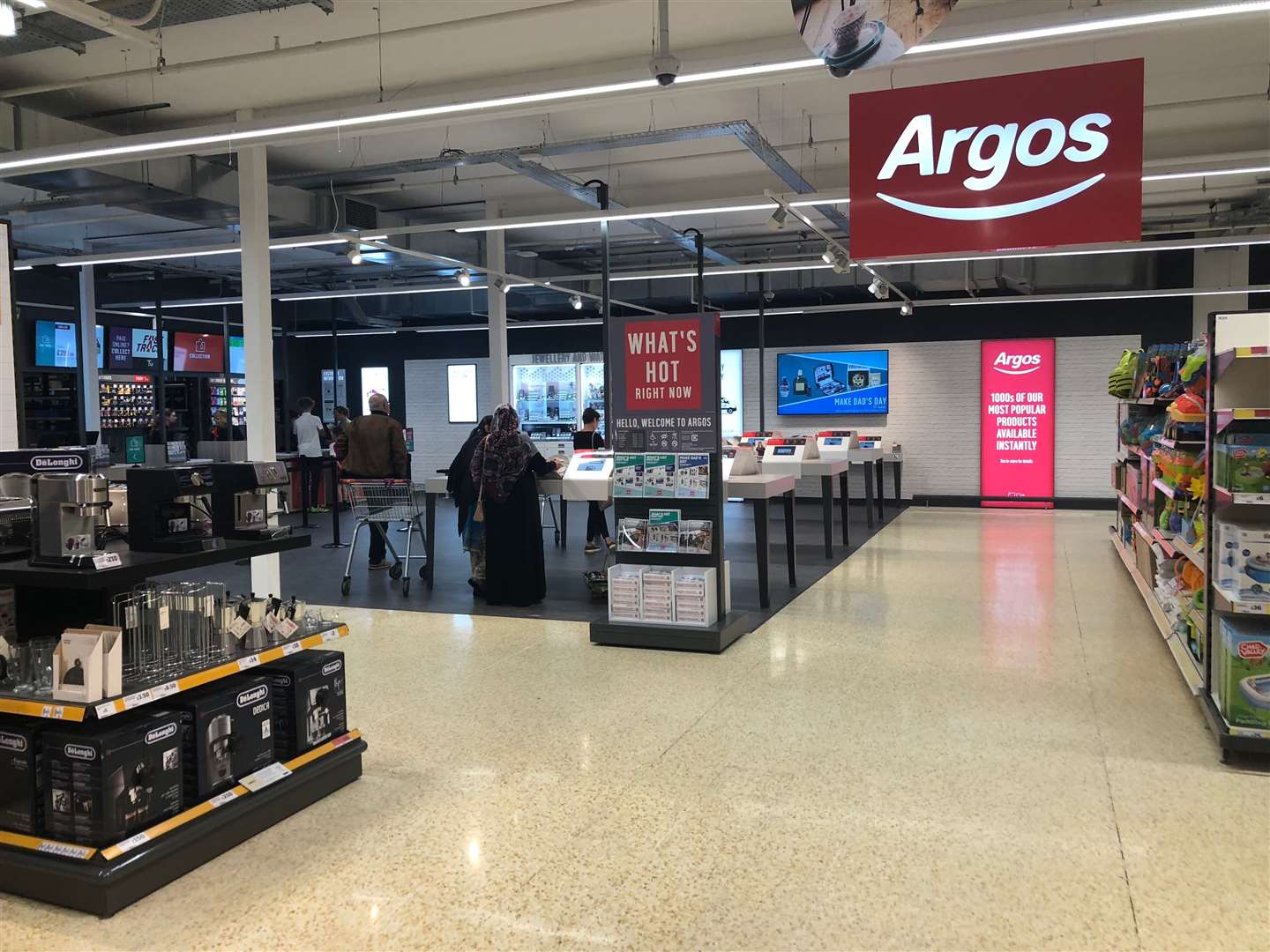 Argos closed the case after saying it had been delivered