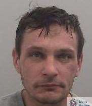 Aurel Birlan, of Watts Street in Chatham, repeatedly raped an unconcious woman. Photo: Kent Police
