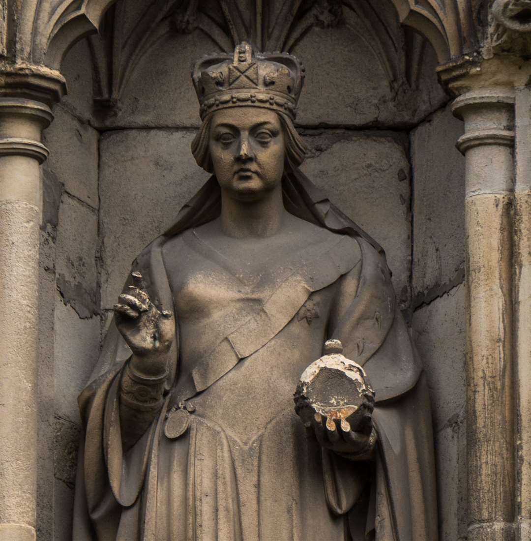 Queen Victoria at Canterbury Cathedral. Picture: René & Peter van der Krogt