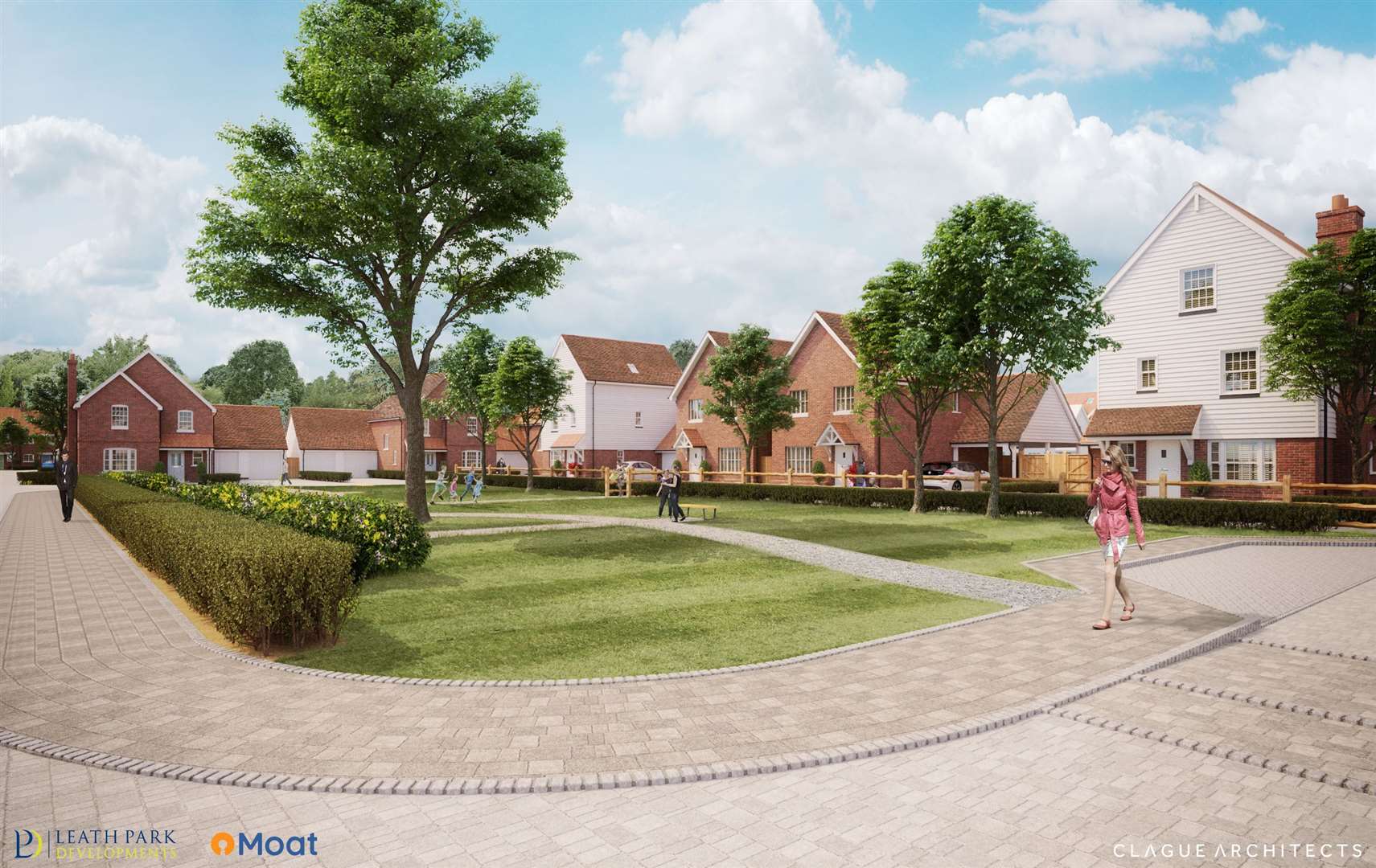 New images of how the homes in Littlebourne will look once built. Picture: Clague Architects. (7820913)