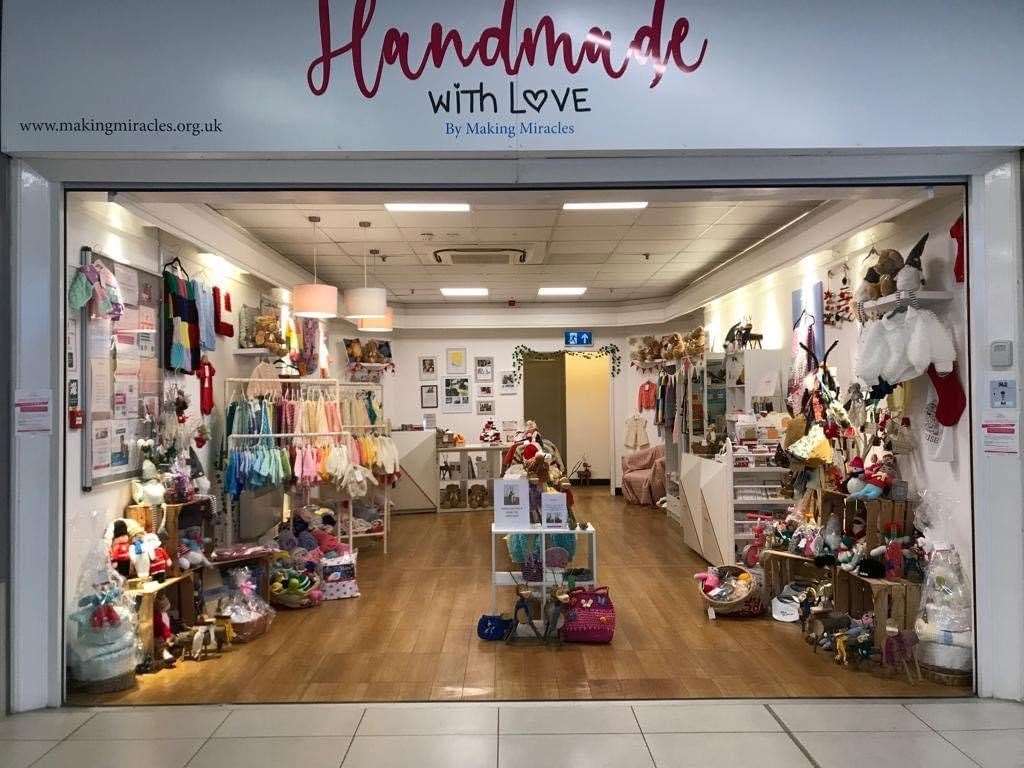 Charity Making Miracles opens Handmade With Love shop, which will sell items made by prison inmates. Picture: Making Miracles