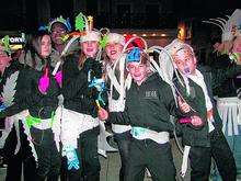 Costumed students from Hartsdown College at the Margate festive parade PD1653322