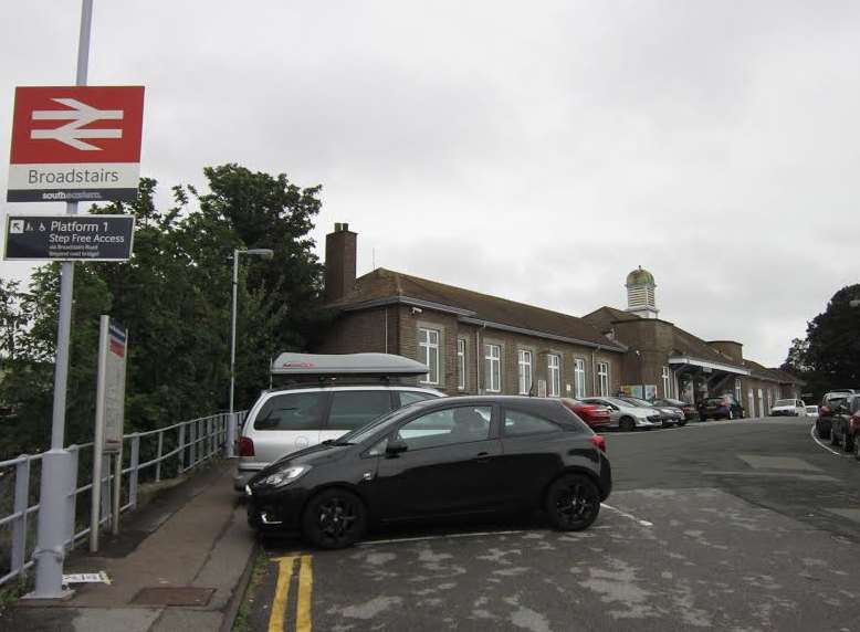 Miss Spicer died at Broadstairs railway station