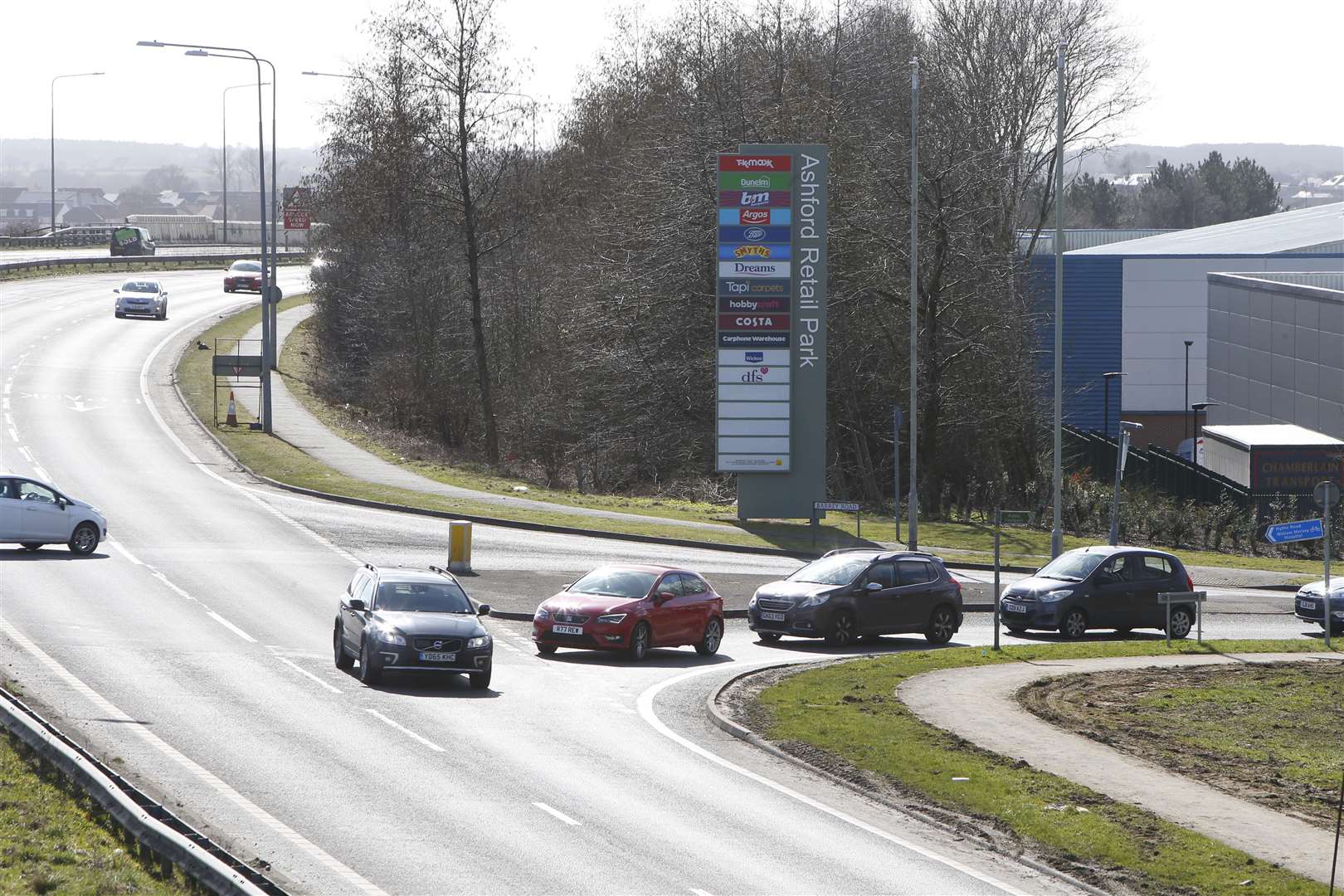 Drivers will face delays on the A2070 until late next year