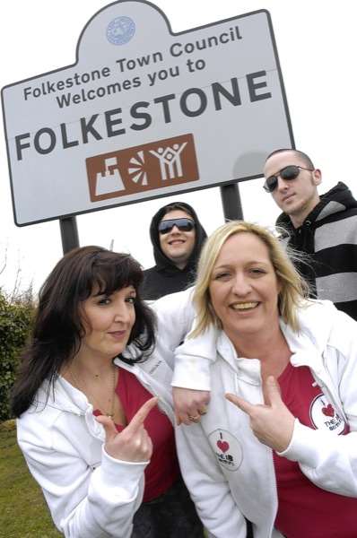 The IB sisters promote their Folkestone song