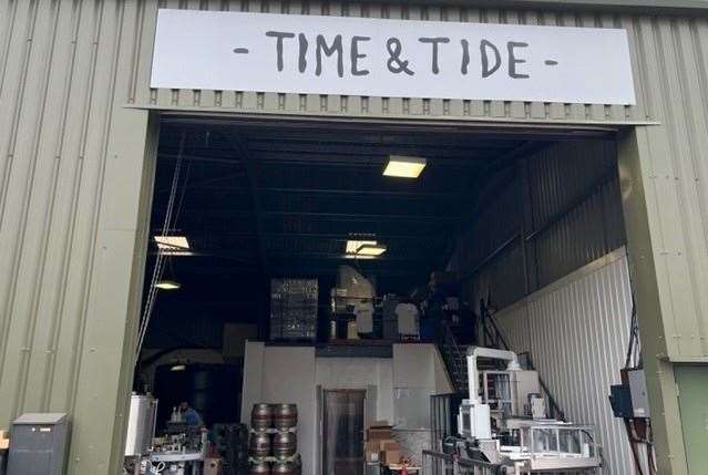 Time and Tide's brewery in Deal. Picture: Time and Tide