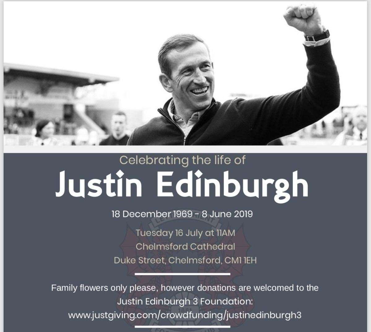 Justin Edinburgh memorial