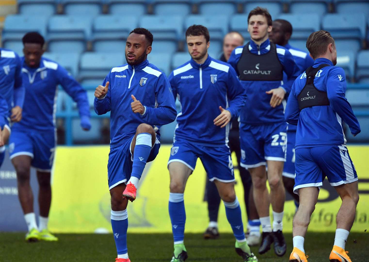 Gillingham manager Steve Evans wants to see more from some of his squad members Picture: Keith Gillard
