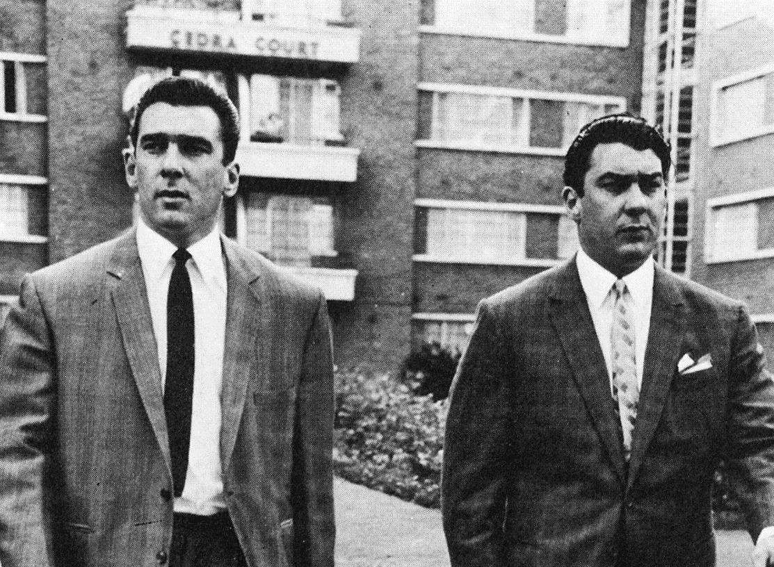 The Kray twins. Picture: Daily Express