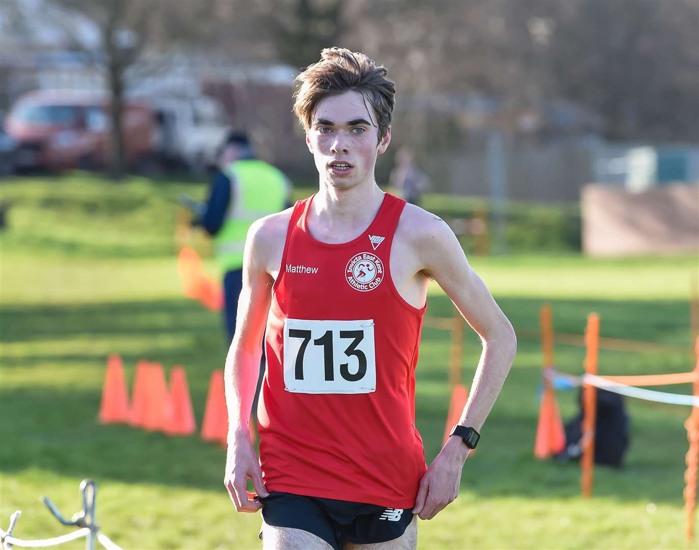 Invicta East Kent's Matt Stonier was among the winners at the virtual English Schools National Championships Picture: Alan Langley