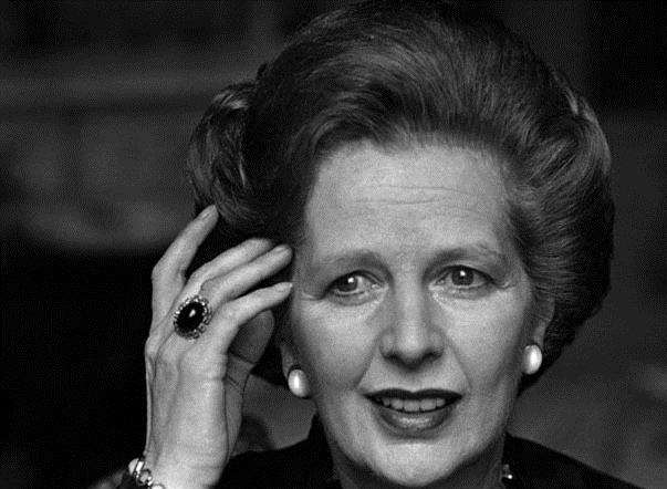 Margaret Thatcher was prime minister and Tory leader
