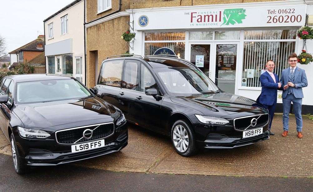 Family Funeral Service in Bearsted have limousines on standby in case they are needed to take people to a Covid test centre, something the firm did in the first wave of the pandemic