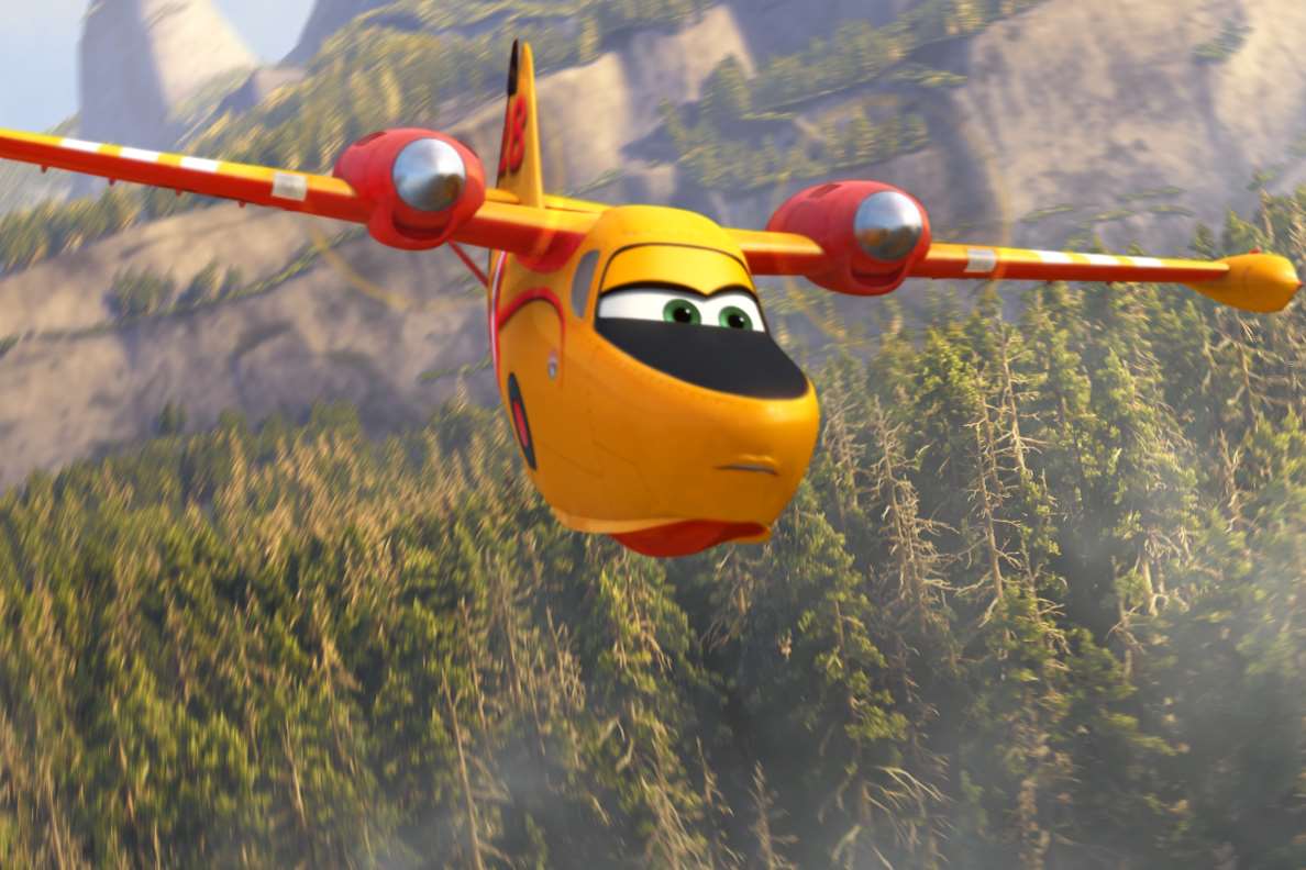 Planes 2: Fire & Rescue, Dipper (voiced by Julie Bowen). Picture: PA Photo/Walt Disney Studios Motion Pictures UK