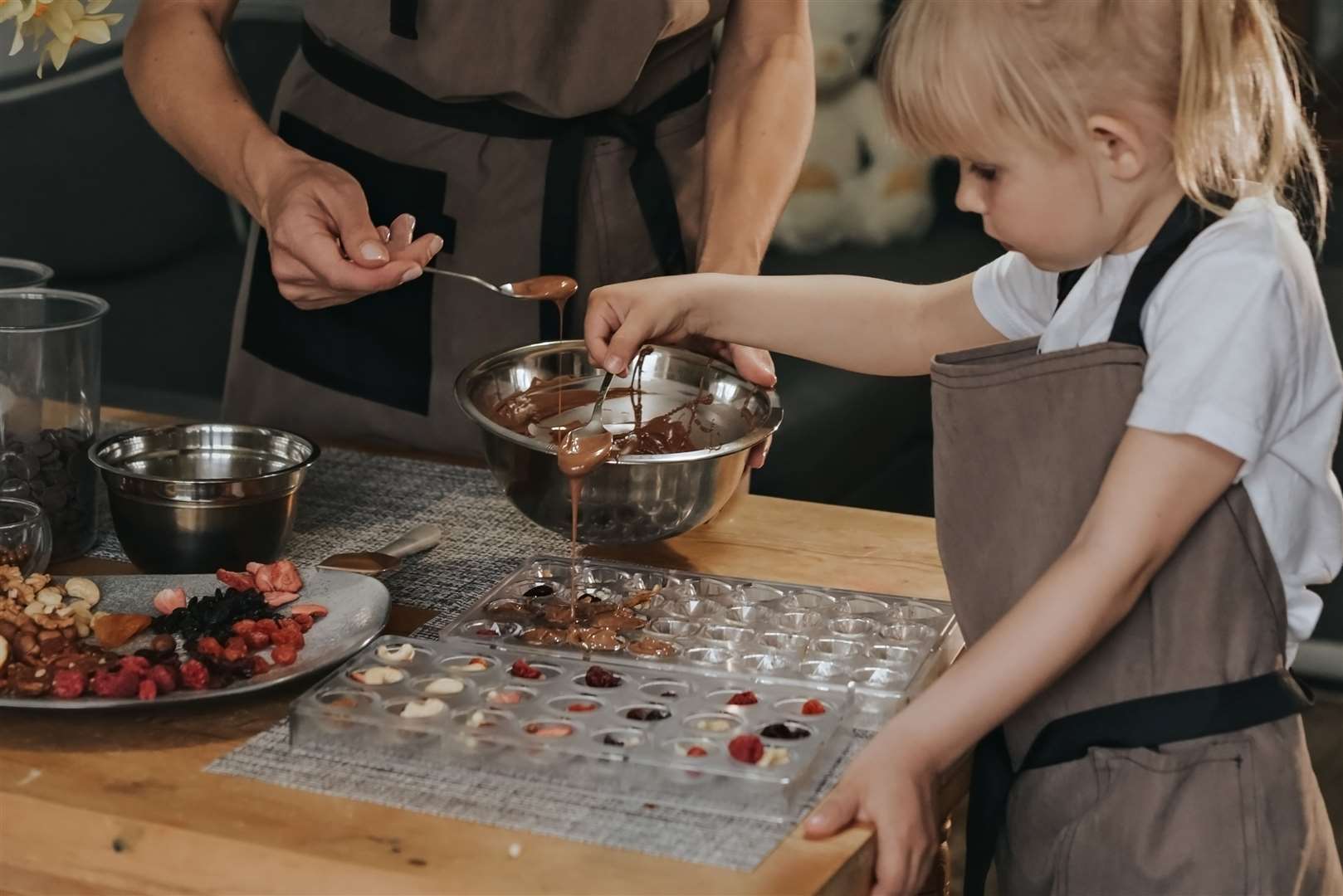 Cook up some tasty chocolate together. Picture: iStock