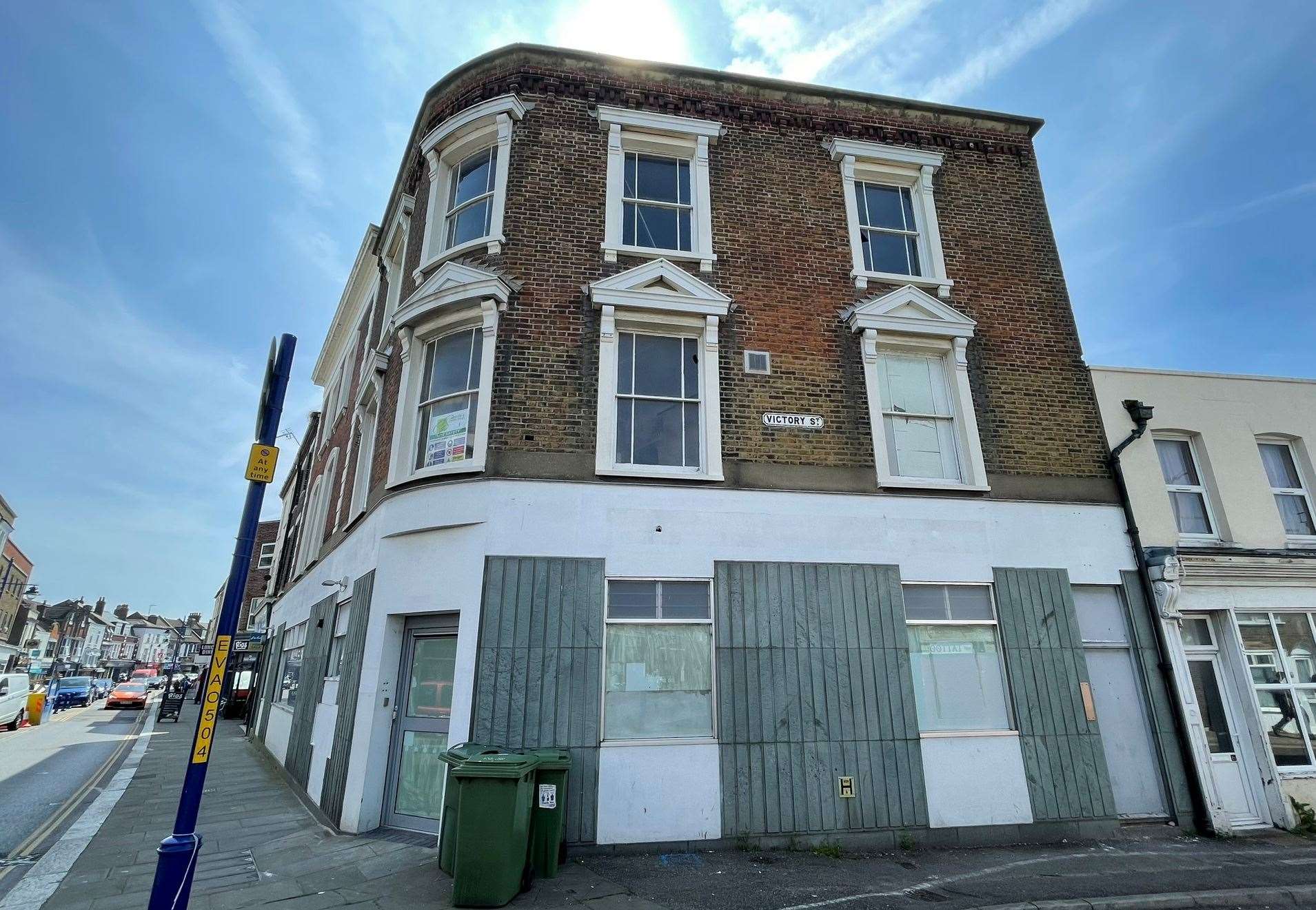The former NatWest building on the junction which connects Sheerness High Street with Victory Street. Picture: Joe Crossley