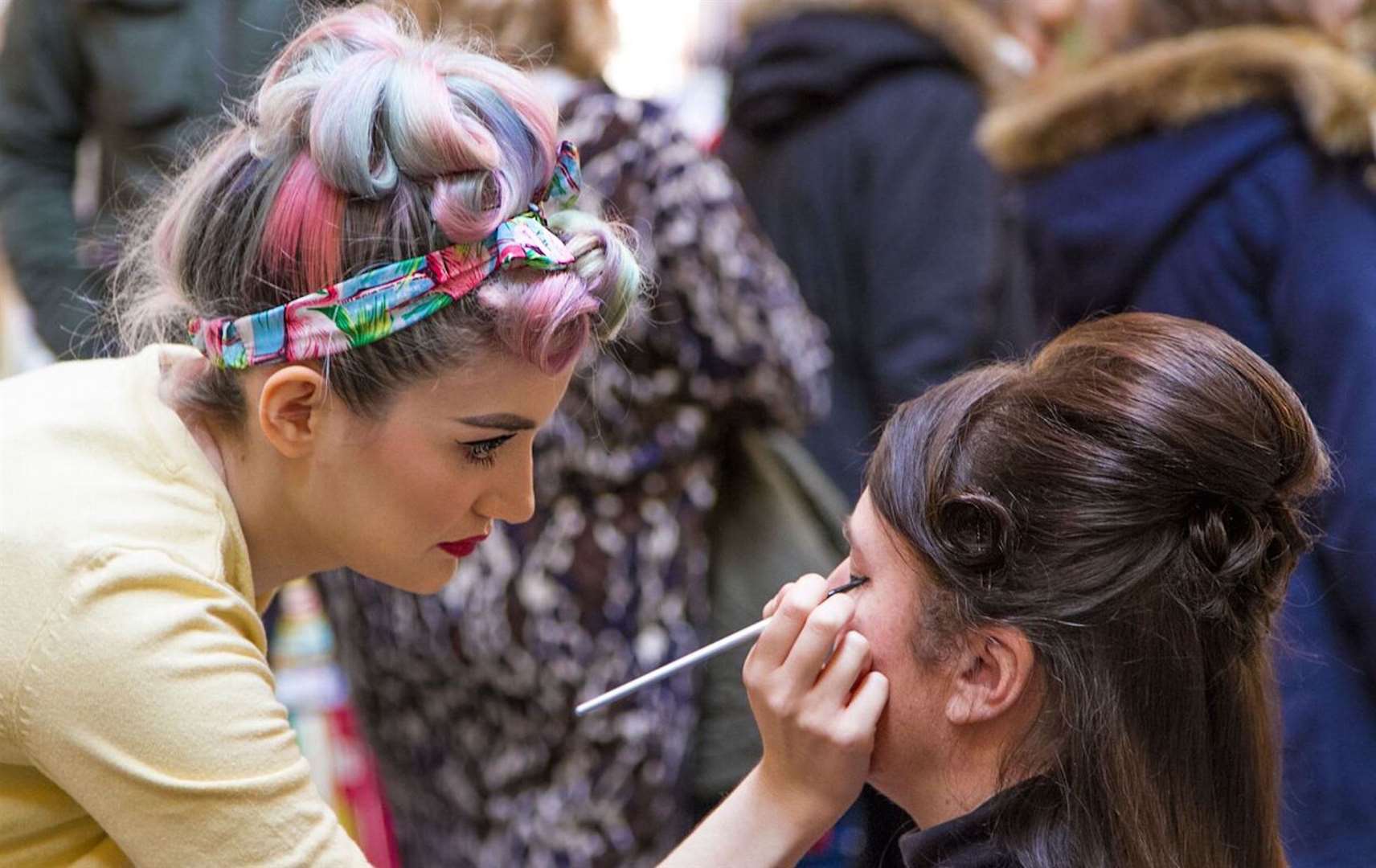 There will be vintage-inspired makeovers on offer at Lou Lou's Vintage Fair