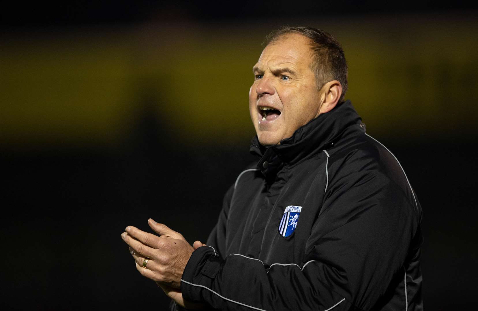 Gillingham manager Steve Lovell ready for the challenge from league leaders Portsmouth Picture: Ady Kerry