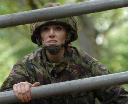 Lance Corporal Katrina Hodge. Pictures: Cpl Adrian Harlen