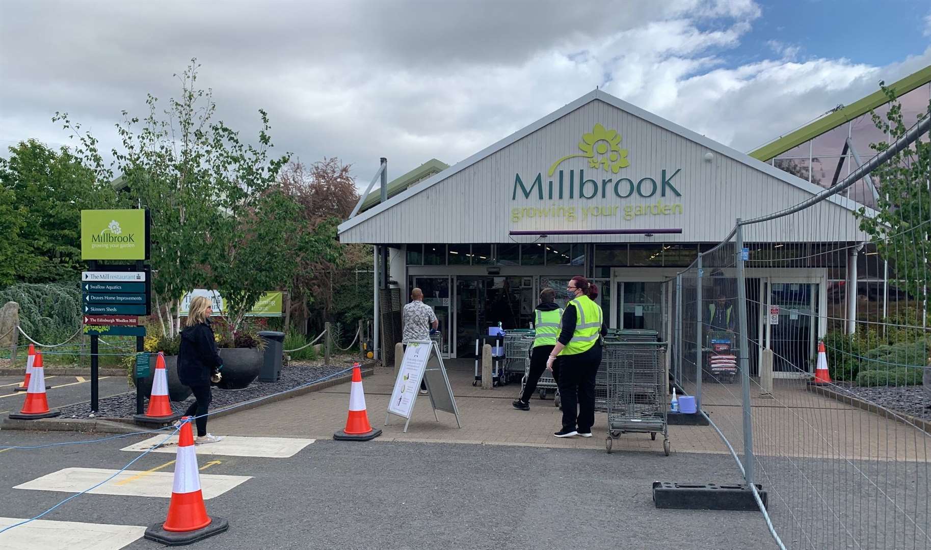Millbrook Garden Centre has reopened its doors to the public