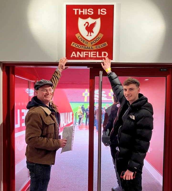 Alex is a big Liverpool FC supporter. Picture: Alex Moir