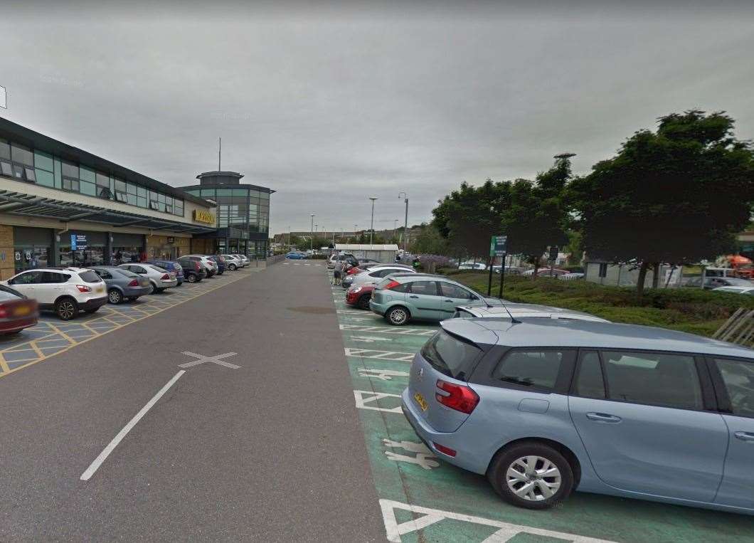 The man was attacked in the Morrisons car park in Strood