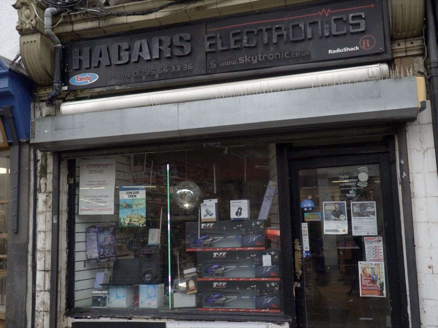 Hagars Electronics in Sheerness High Street
