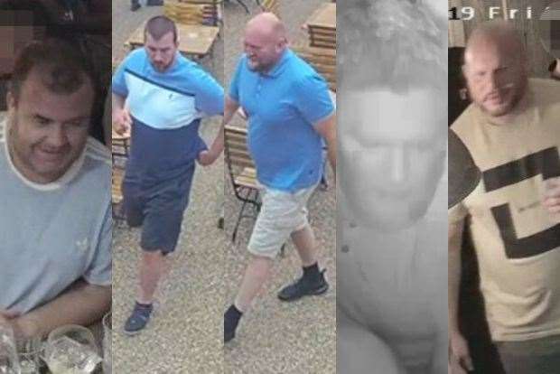 Police want to speak to these men about the incident (14992504)