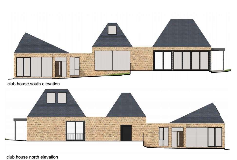 Designs of how the properties would have looked if given approval