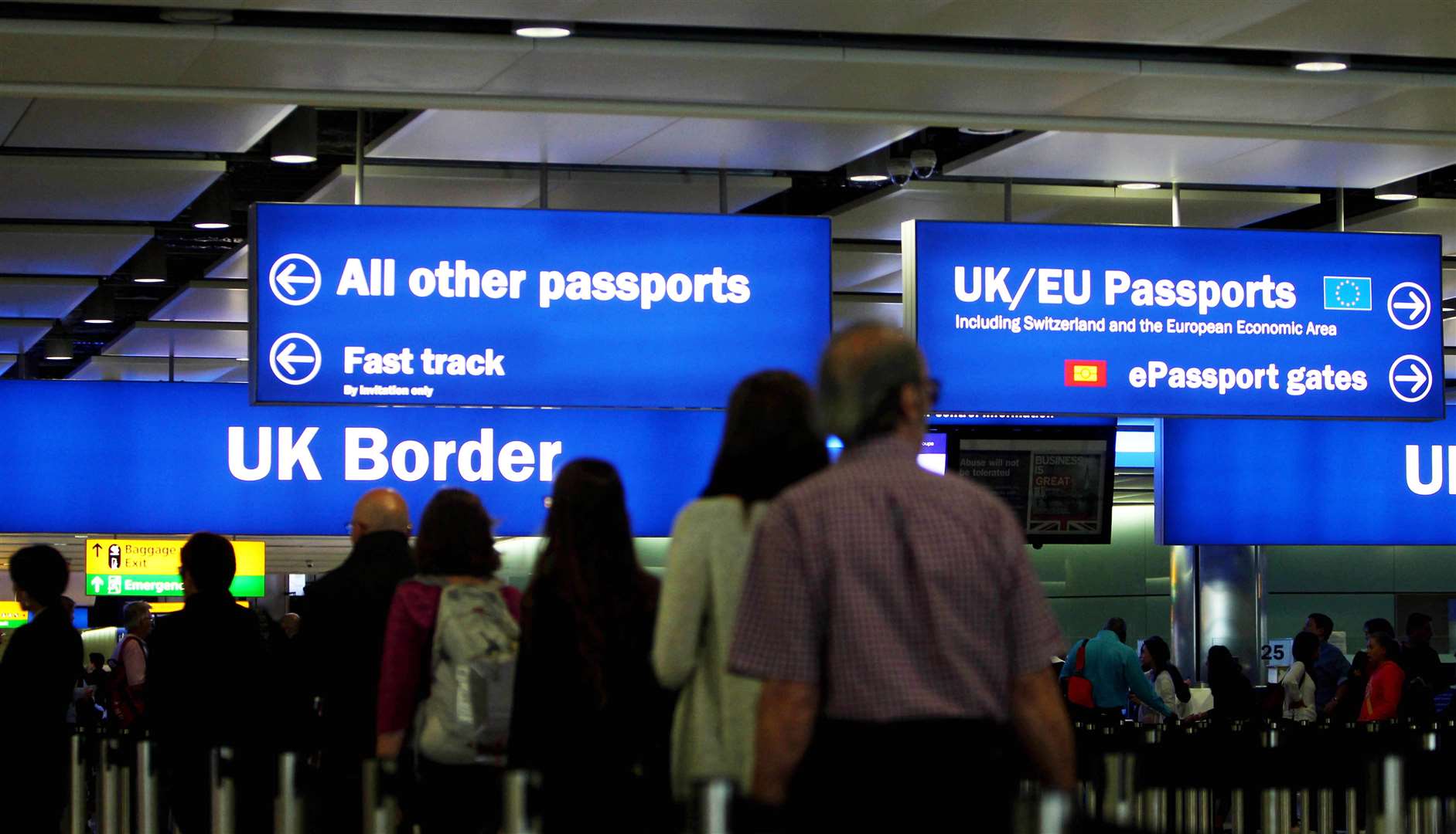 Priti Patel says the immigration system is being overhauled after decades. Archive image