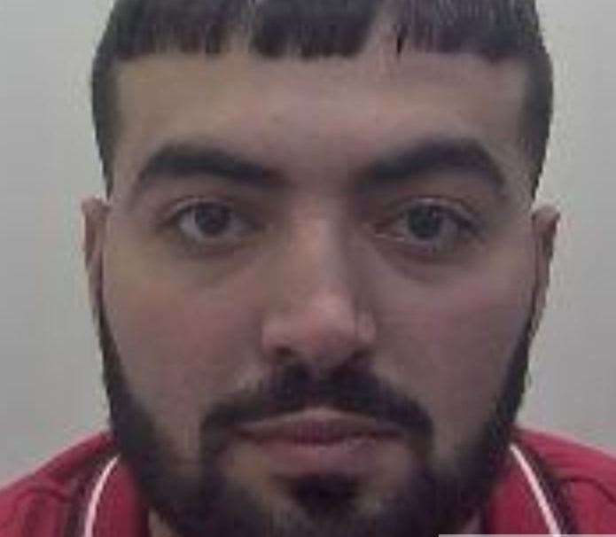 Agrid Yalchin has been jailed after the attack in Canterbury. Picture: Kent Police