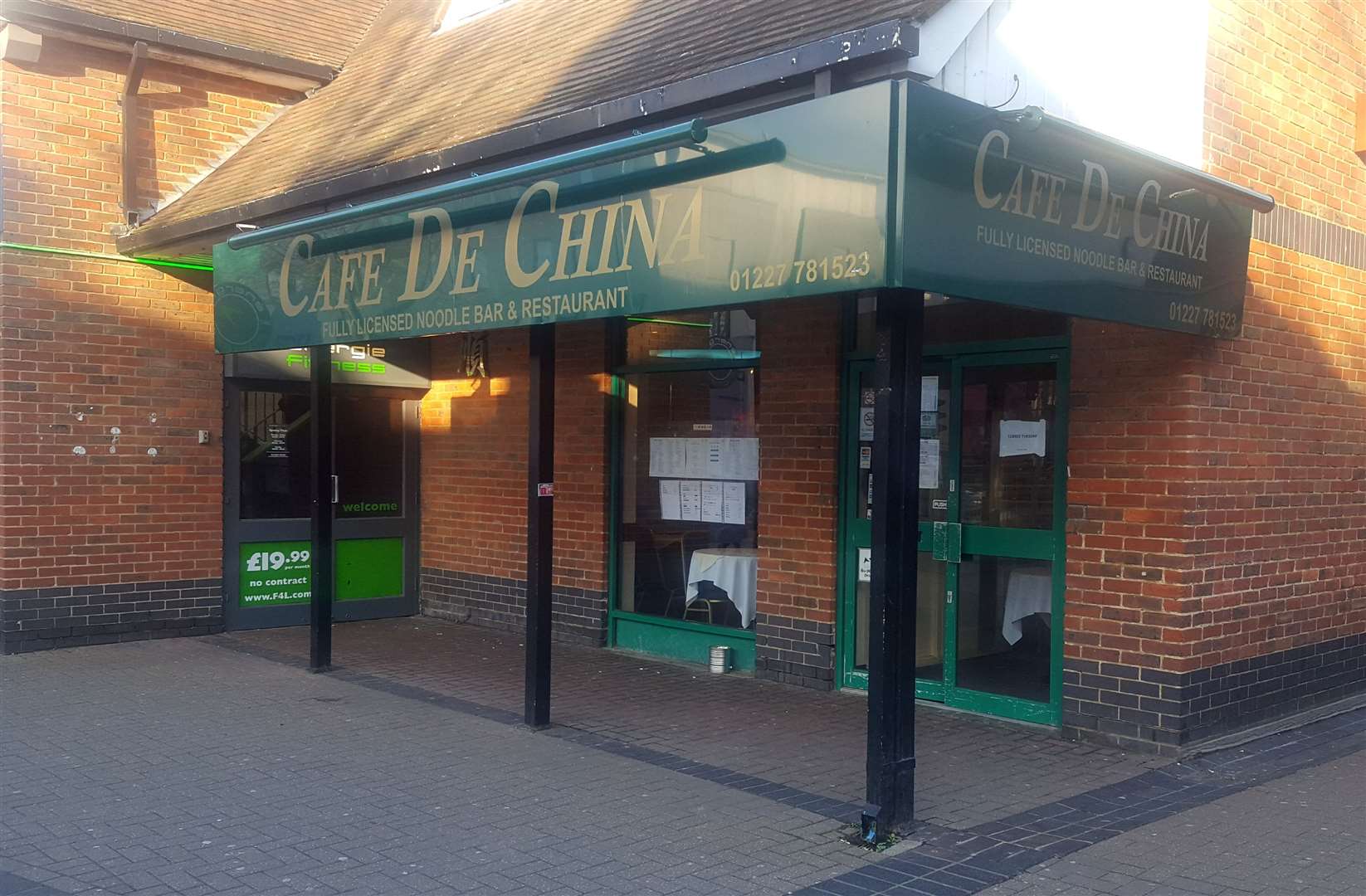The eatery's kitchen was in need of a "deep clean", according to hygiene inspectors