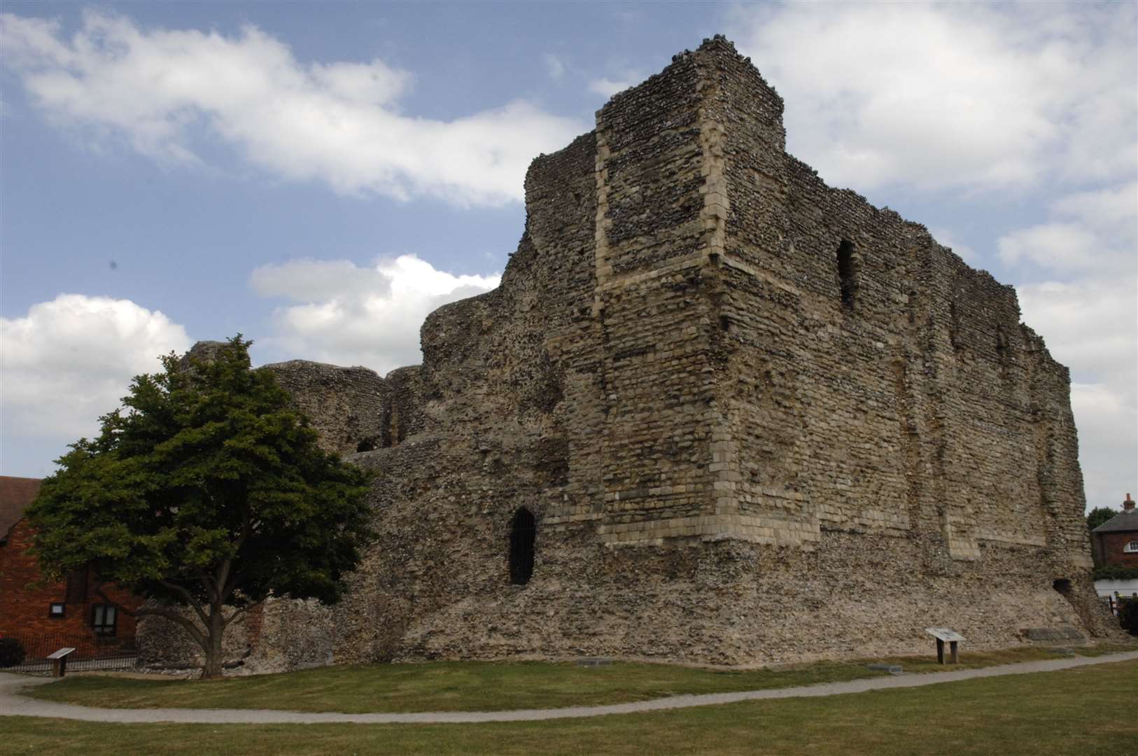 Canterbury's Norman Castle. Picture: Chris Davey. (3369543)
