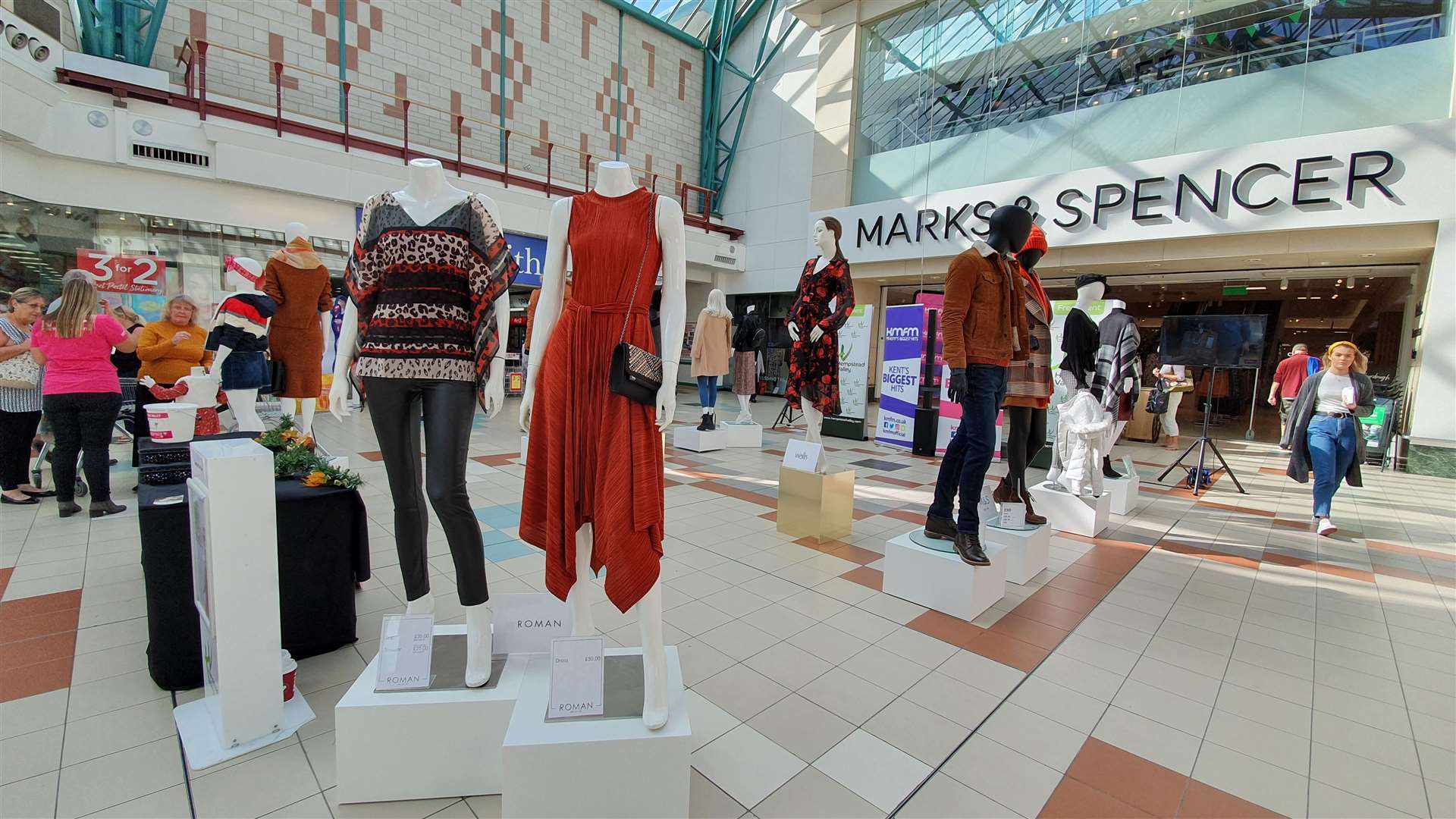 On Saturday kmfm are hosting a fashion event at Hempstead Valley Shopping Centre (17679719)
