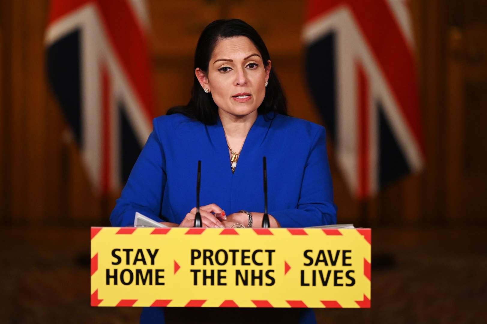 Priti Patel has outlined a new immigration plan which would allow asylum seekers arriving legally to stay in the UK