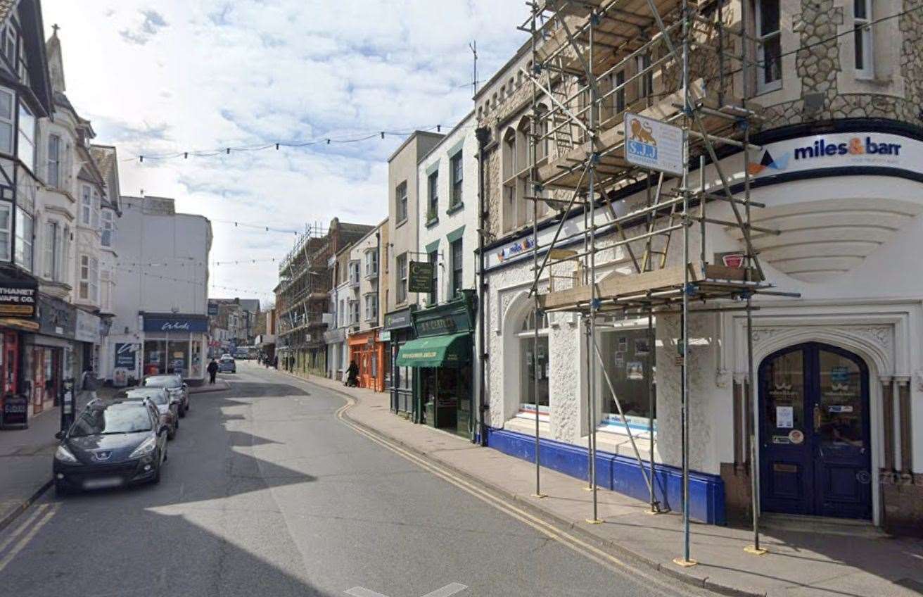 The Ramsgate market will be held in Queen Street and the High Street. Picture: Google