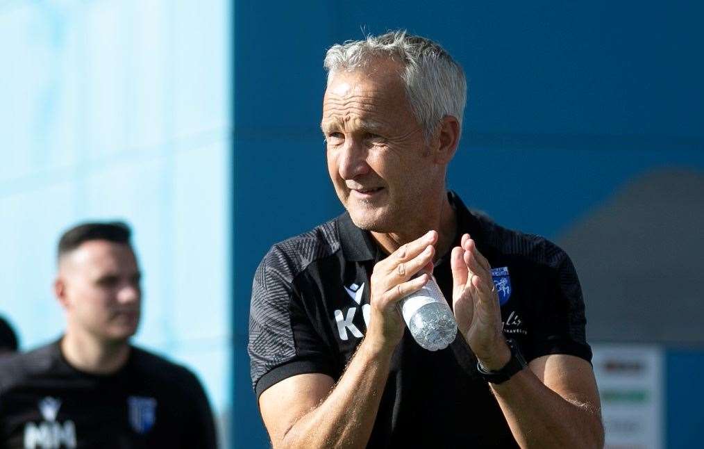 Keith Millen has been in temporary charge at Gillingham since Neil Harris was sacked Picture: @Julian_KPI