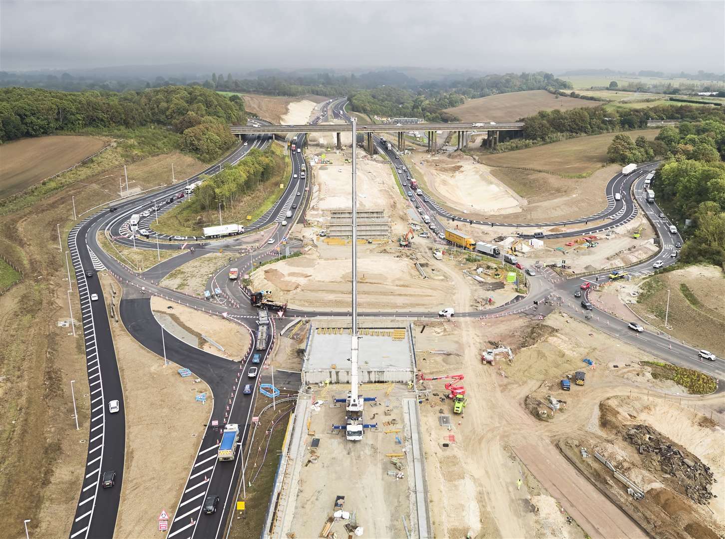Two new slip roads are now open for drivers travelling between the A249 and M2. Picture: National Highways