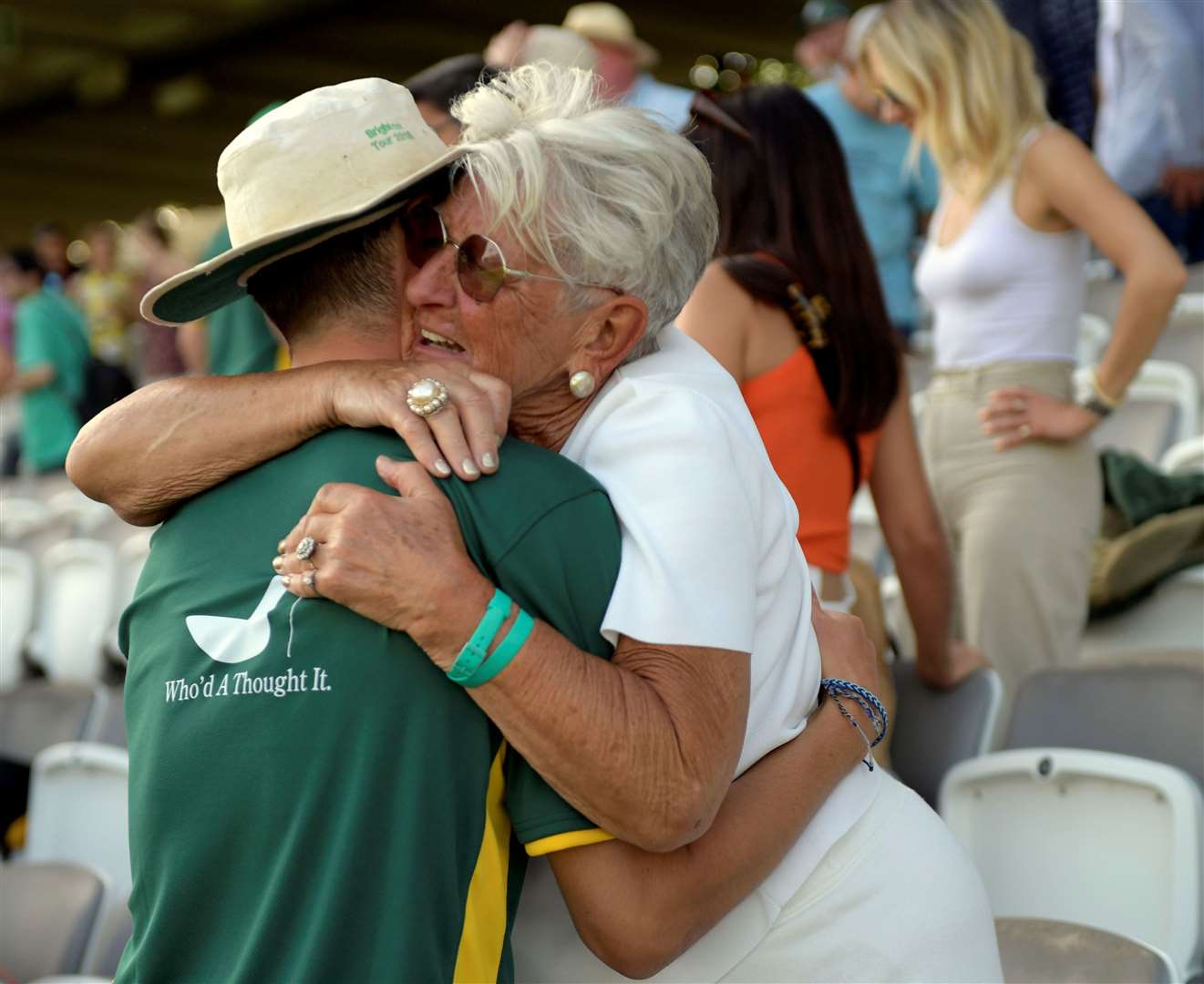 There was no shortage of support from friends and family for Leeds & Broomfield at Lord’s. Picture: Barry Goodwin