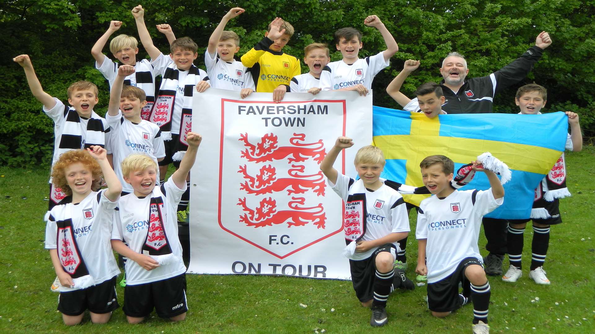 Faversham Town under-11s are off to the World Youth Cup in Sweden.