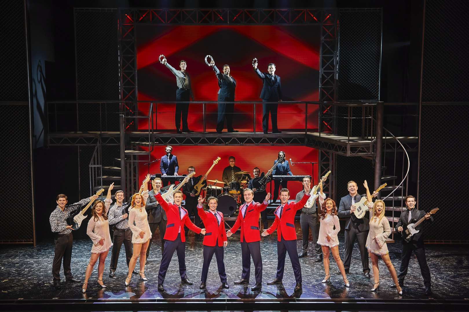 The Cast of Jersey Boys from the UK & Ireland Tour. Picture: Birgit + Ralf Brinkhoff
