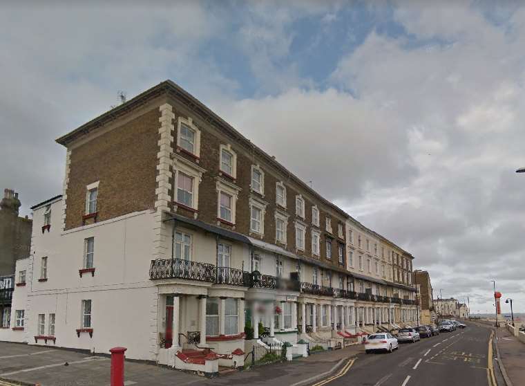 Ethelbert Terrace in Margate. Picture: Google Street View.